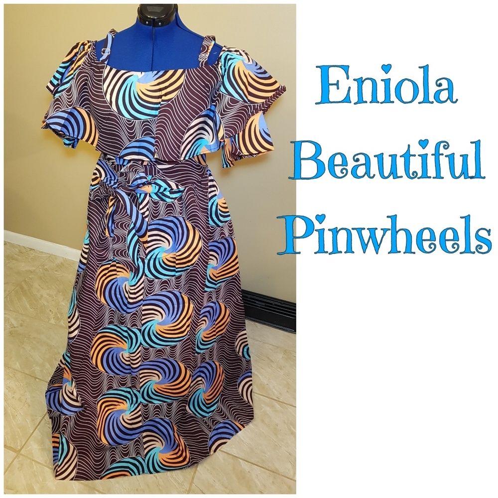 Eniola Beautiful Pinwheels Dress